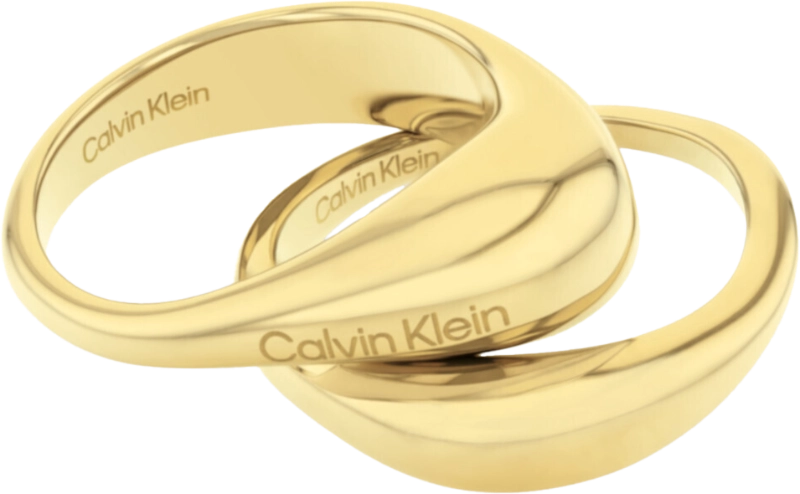 Calvin klein gold ring online