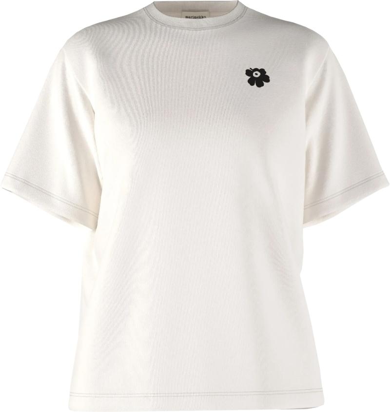Marimekko - T-Shirt Off-White, Black XL 