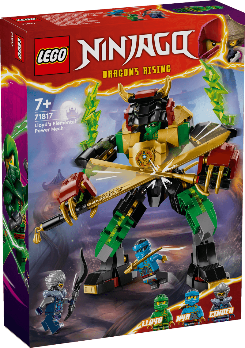 Lloyd mech lego new arrivals