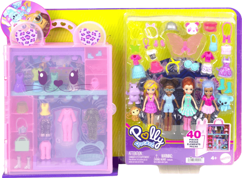 Polly pocket sparklin pets dress up 2025