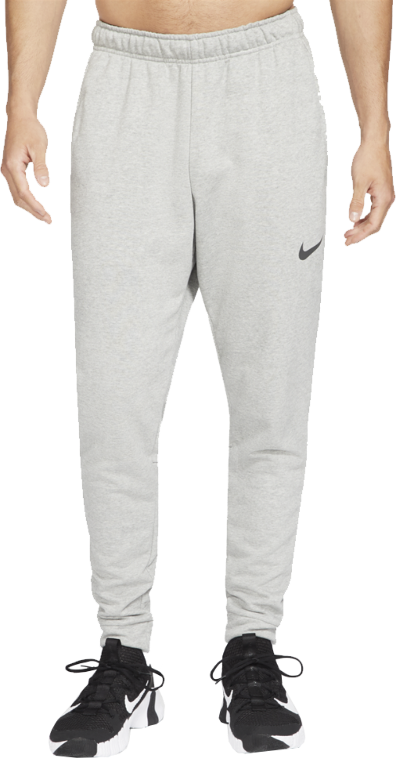 Nike - Dri-FIT Tapered Training Pants DK Grey Heather/Black L