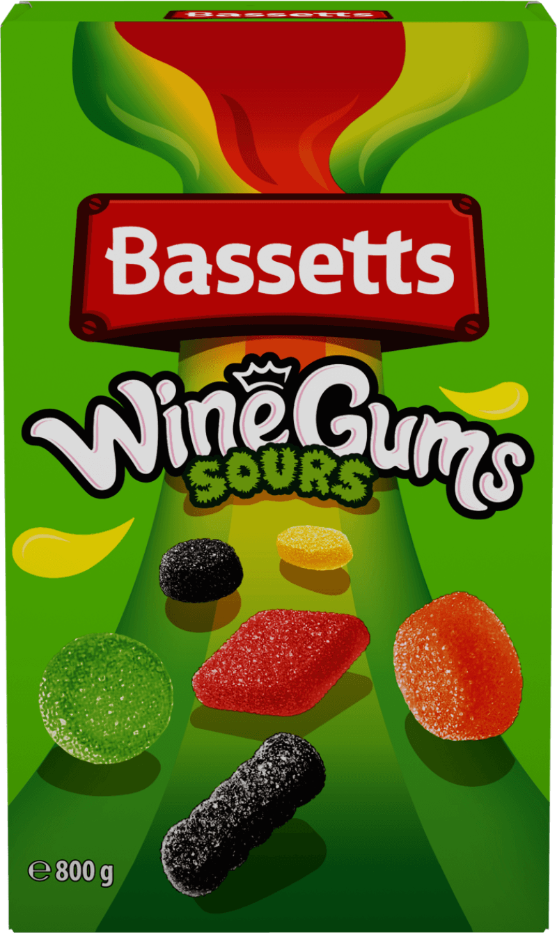 Bassett s Sour Winegums 800 g