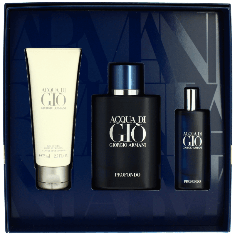 Acqua di gio profondo gift set
