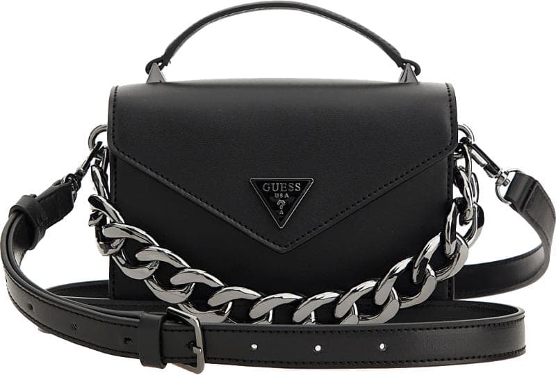 GUESS Mini Retour Top-Handle Flap Bag