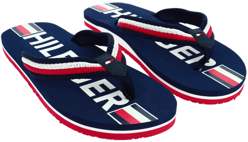 Tommy hilfiger discount flip flops kids