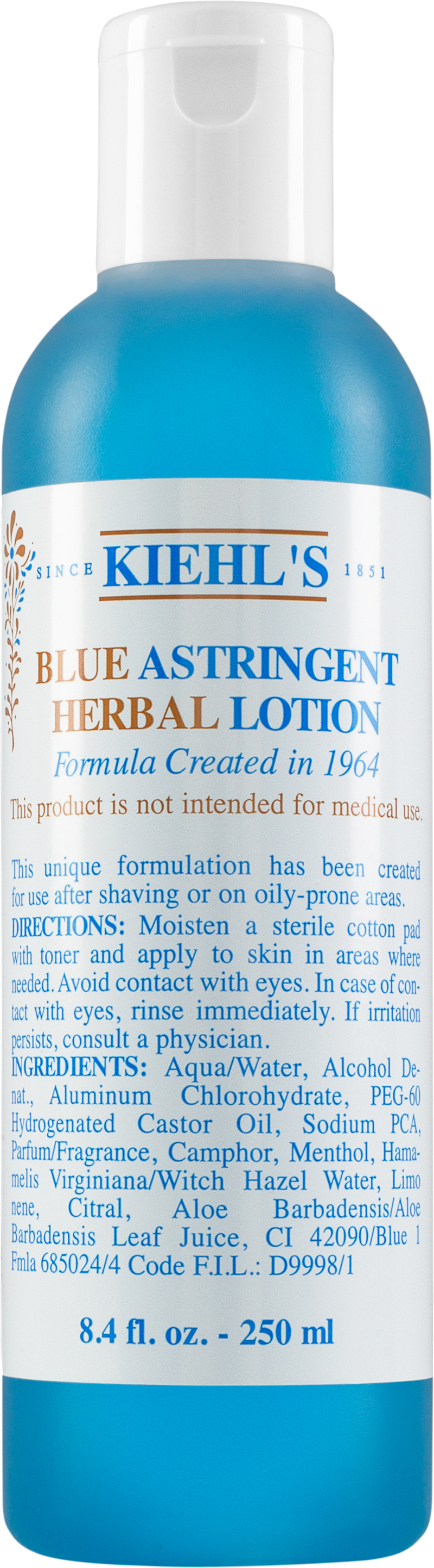 Kiehl's - Blue Herbal Astringent Lotion 250