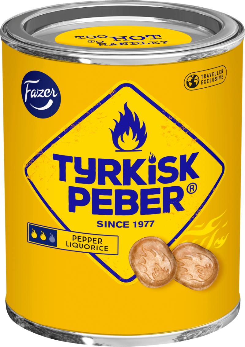 Fazer - Tyrkisk Pepper Liquorice Tin Box 300 g
