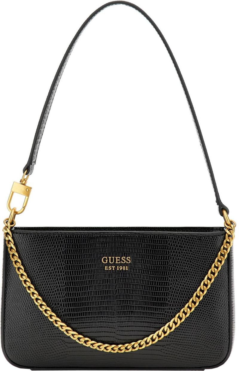 Guess - Katey Mini Top Zip Shlder Bag Black