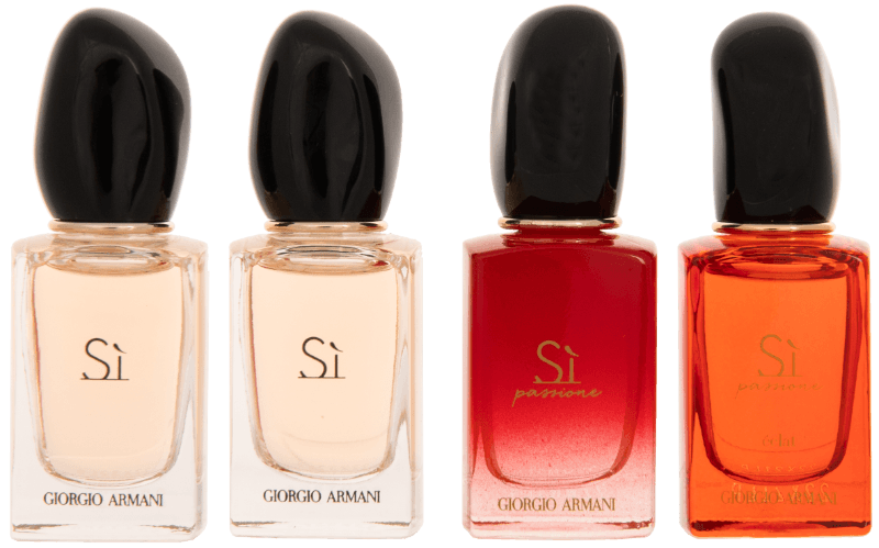 Armani hot sale code miniatures