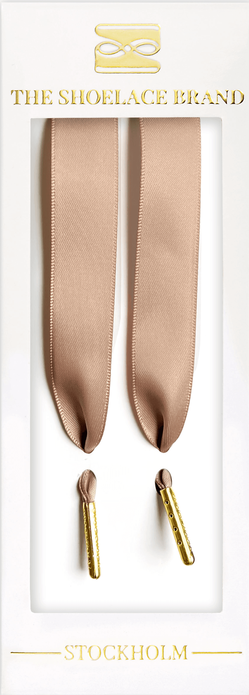 The Shoelace Brand Natural Silk Natural 120cm