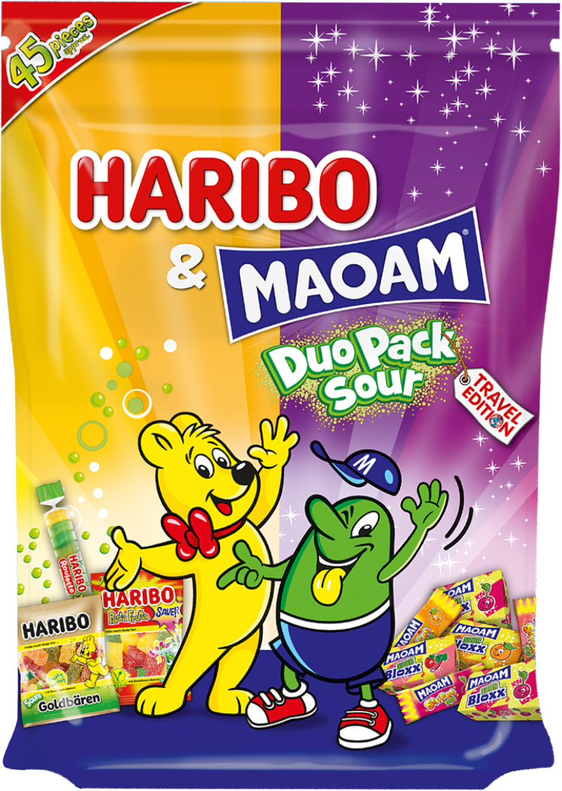 Haribo - DuoPack Sour Pouch 653 g