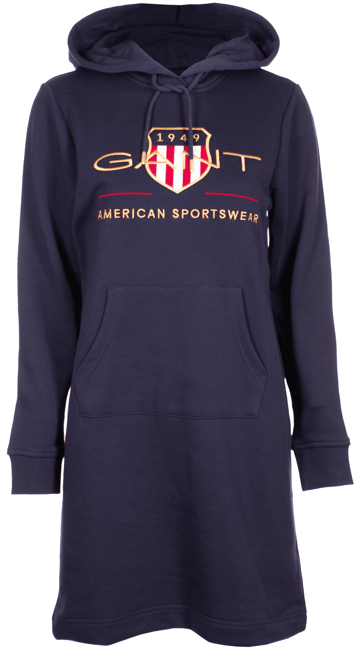Gant Hoodie Dress Evening Blue