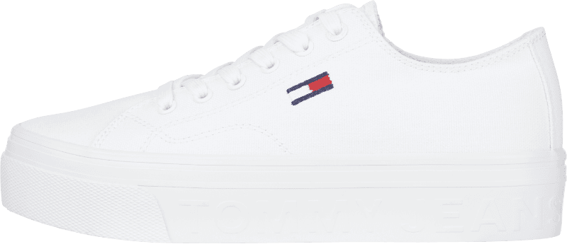 Tommy Hilfiger Vulcanised Flatform Trainers White 39