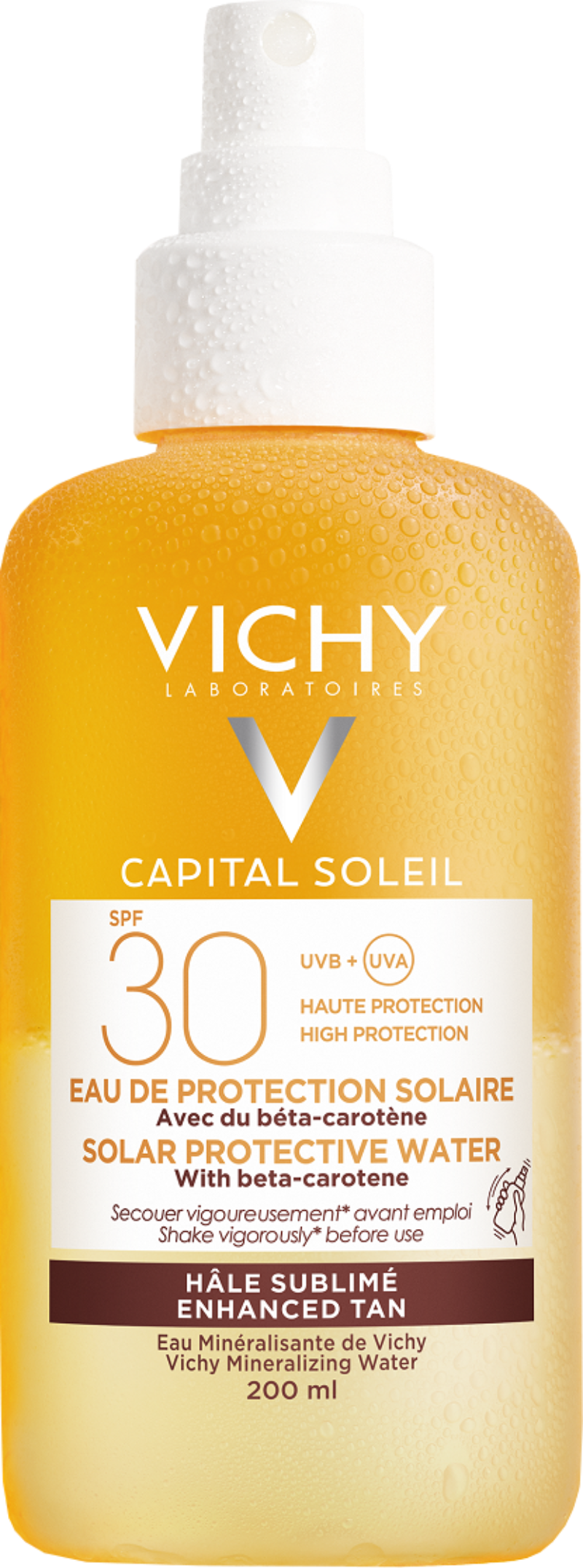 Vichy - Soleil Solar Protective Water Enhanced Tan SPF 30 200 ml