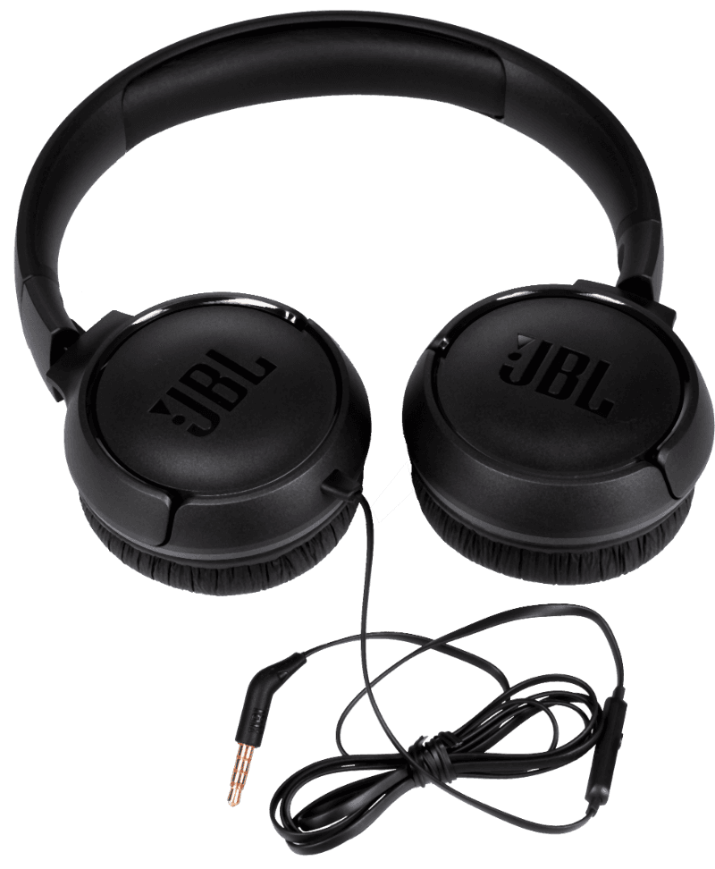 JBL Headset On Ear T500 Bk Black