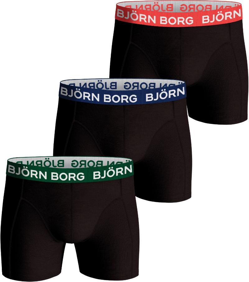 Björn Borg - Cotton Stretch Boxer 3-Pack MULTIPACK 7 M