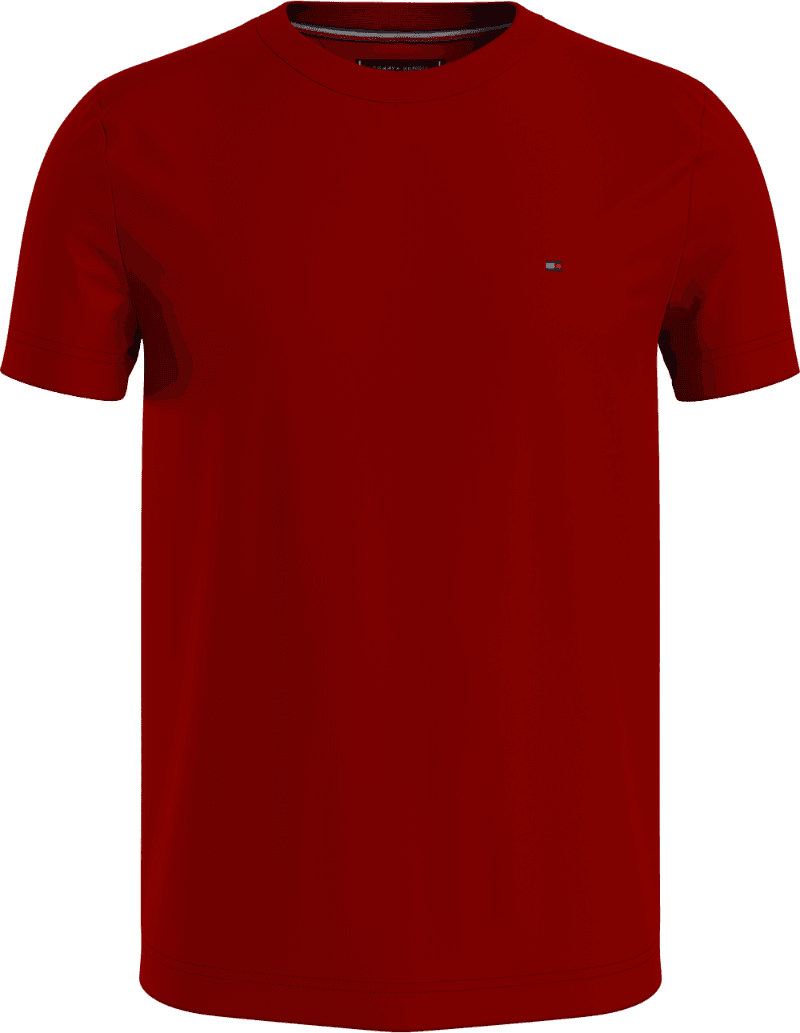 Burgundy tommy shop hilfiger t shirt