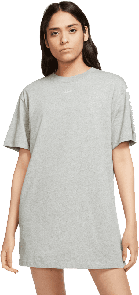Nike Sportswear Essential Women s Dress DK Grey Heather White