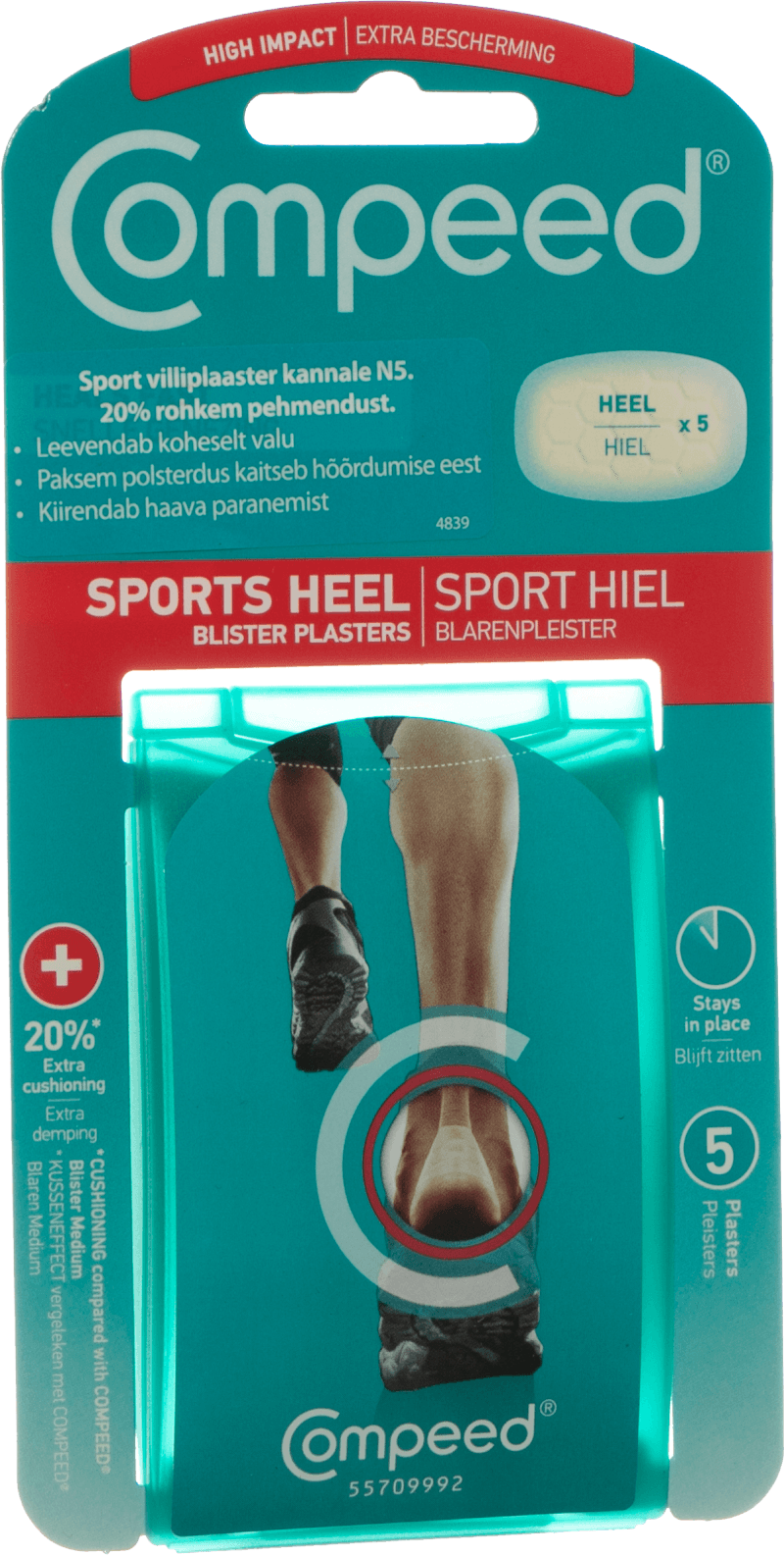 Compeed sports heel online
