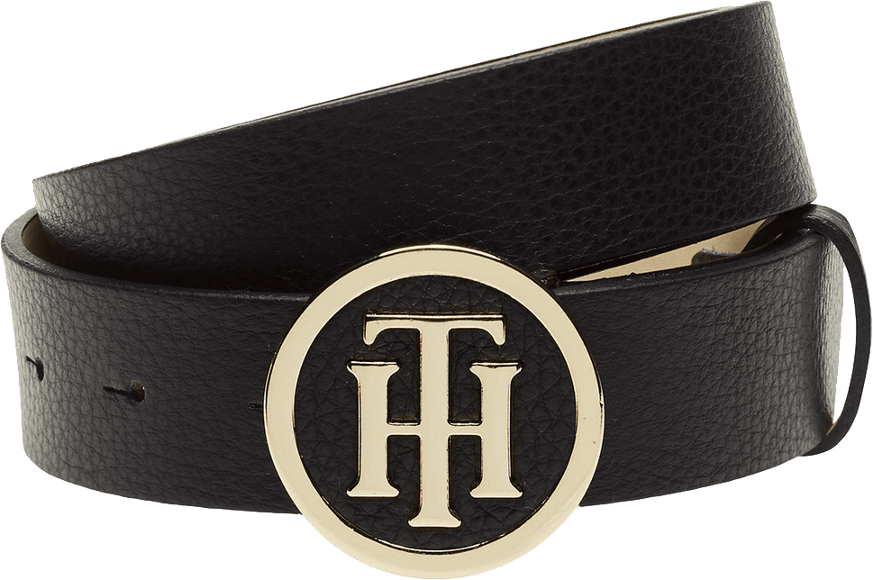 Round buckle belt tommy hilfiger top