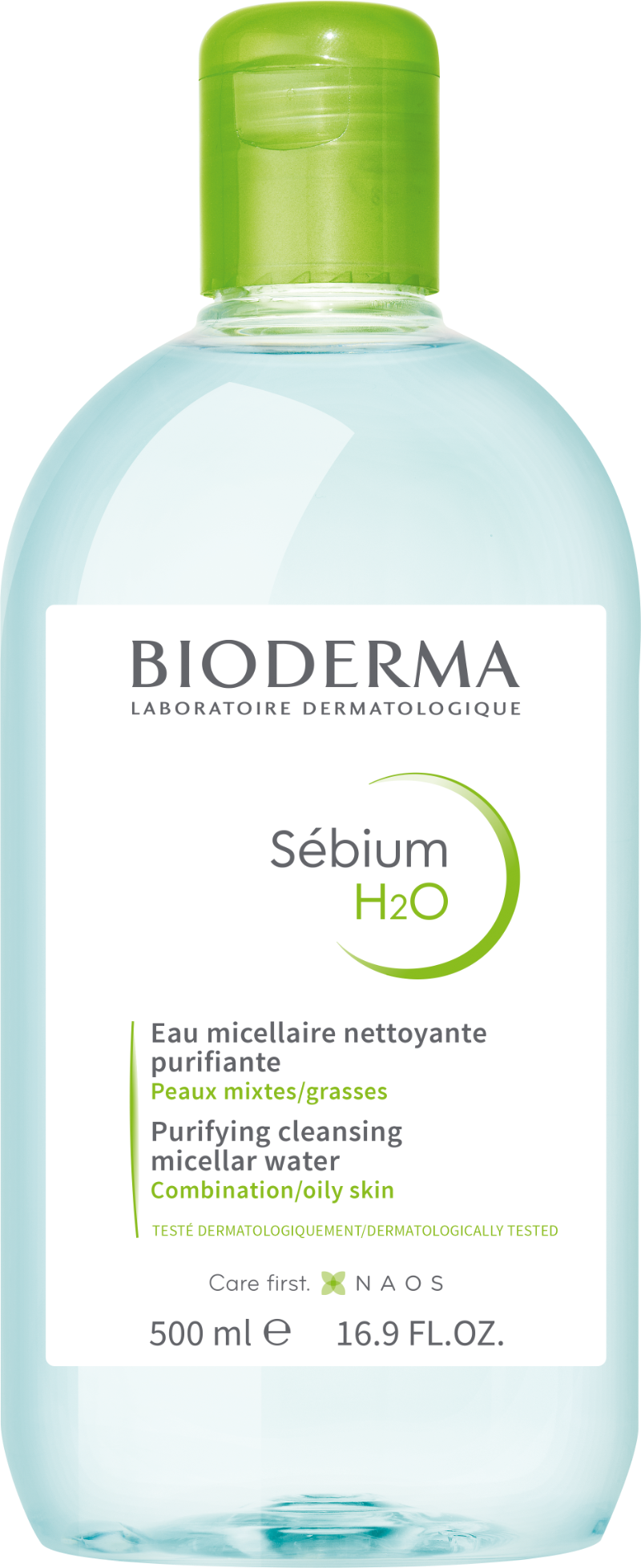 Sébium H2O Eau Micellaire Nettoyante Purifiante - Peaux Mixte à Grasses  -250 ml- BIODERMA - Natureo Shop