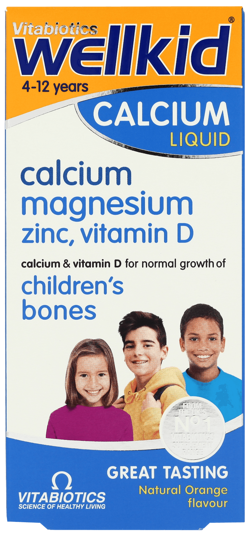 Vitabiotics Wellkid Calcium Liq 150 Ml