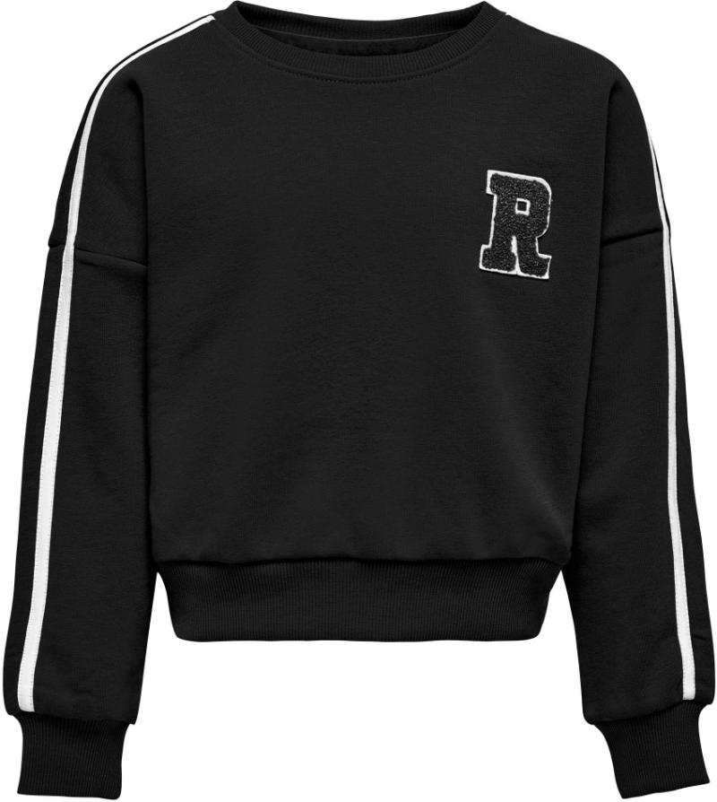 romantisch Amerikaans voetbal envelop Only - Sweatshirt Black 134/140