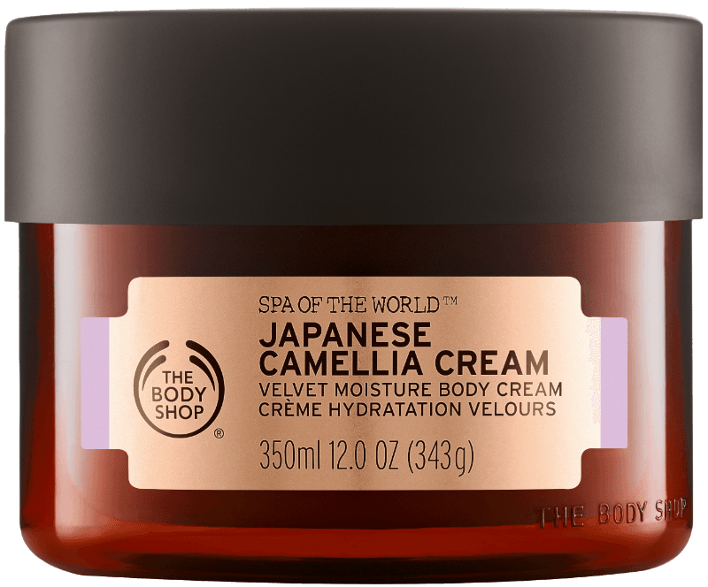 The Body Shop Japanese Camellia Body Cream, 12 Oz - Walmart.com