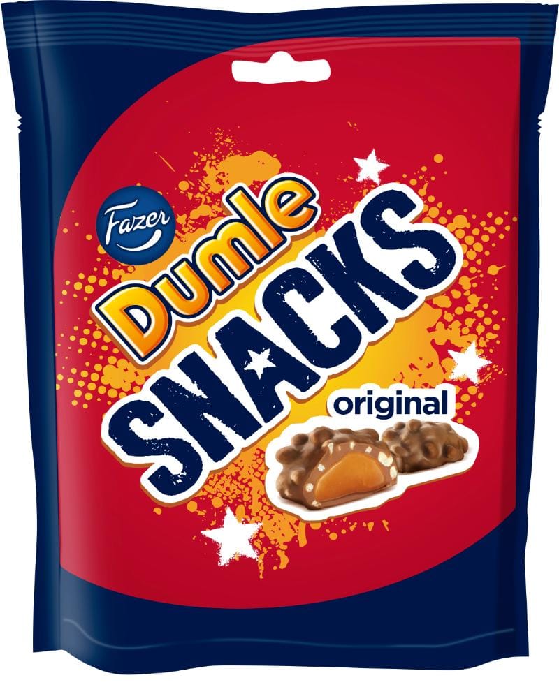 Fazer Dumle Snacks Chocolate Bag 100 g