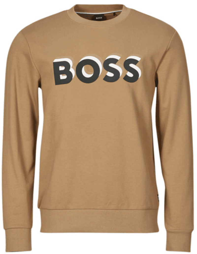BOSS Sweatshirt Medium Beige XXL