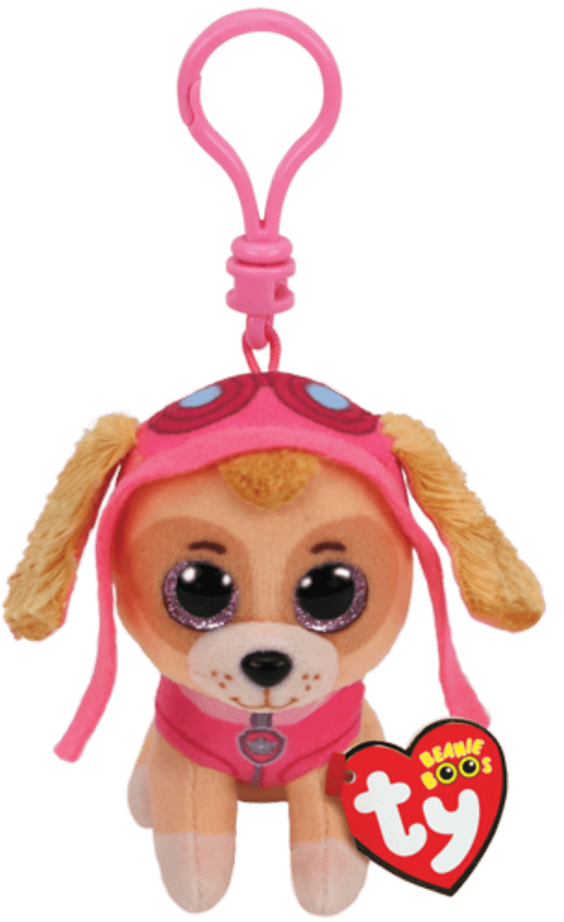 TY Beanie Boos Paw Patrol SKYE Cockapoo Dog clip 9cm