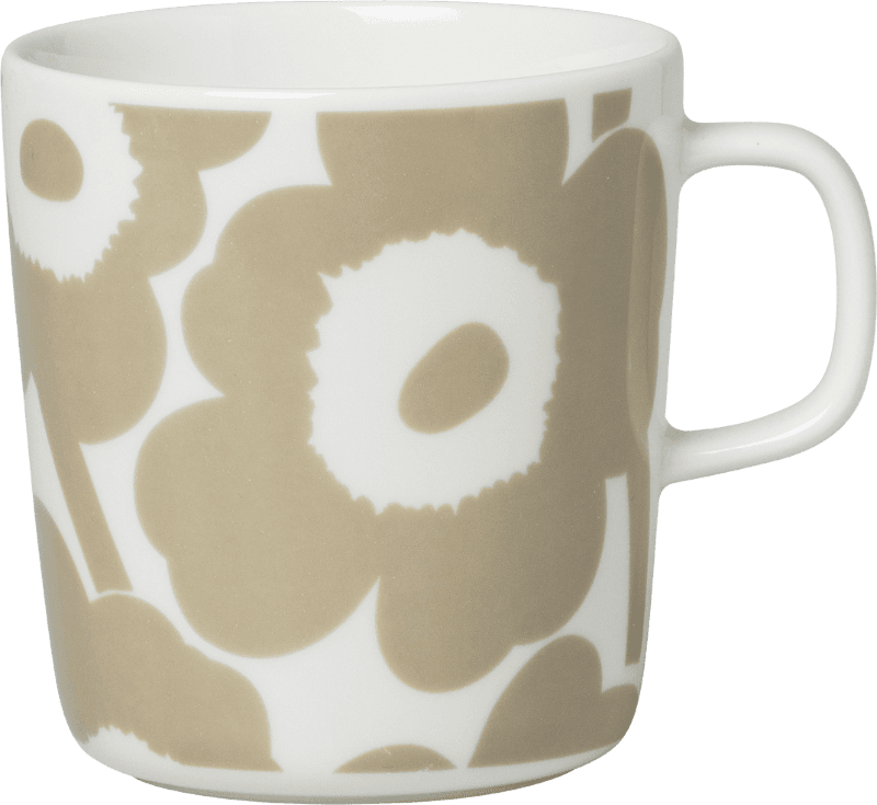 Beige and white plate