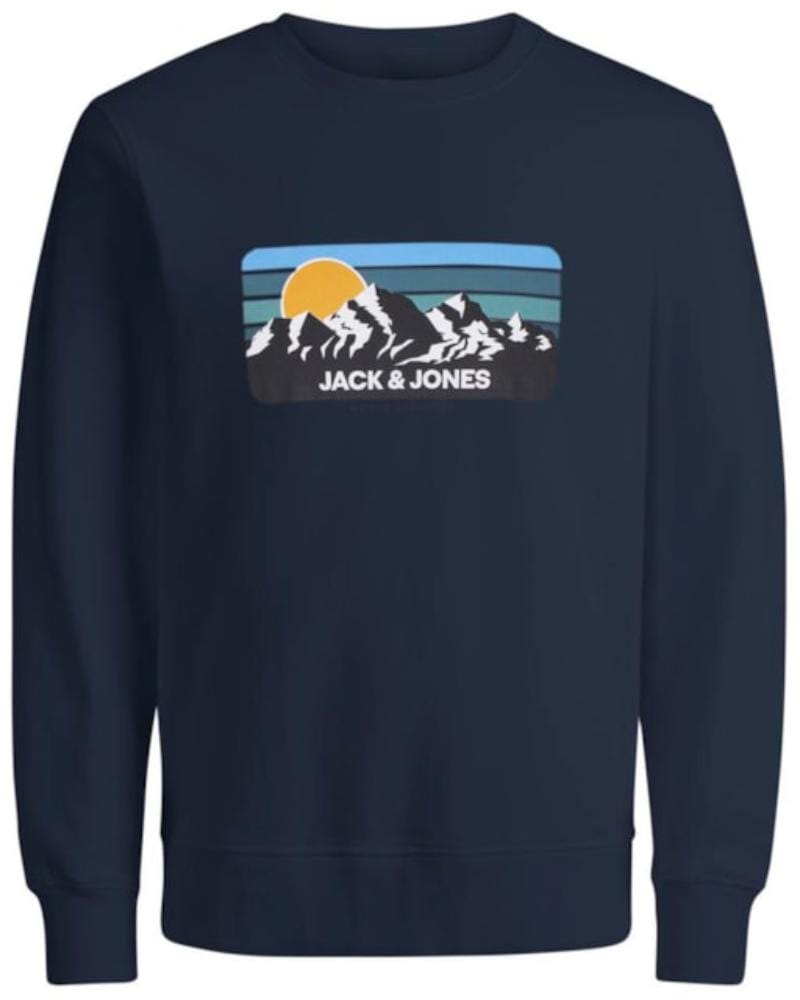 Maglione Jack &amp; Jones Junior JJROY - Lavorato A Maglia, Manica Lunga, Navy Blazer Per Bambini