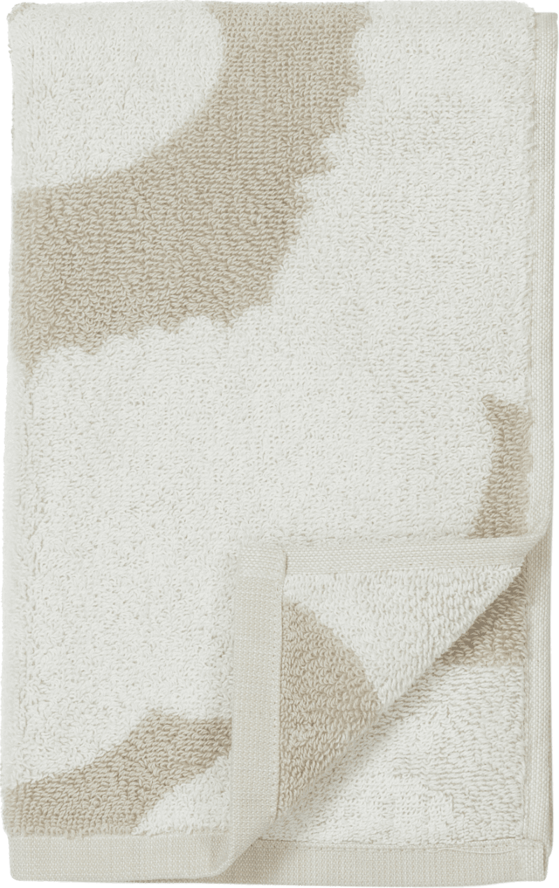 Beige guest towel