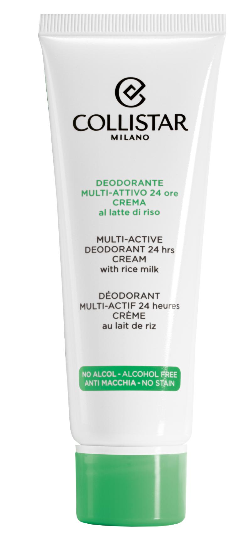 Collistar - Multi-Active Cream Deodorant Rice Milk 24h 75 ml