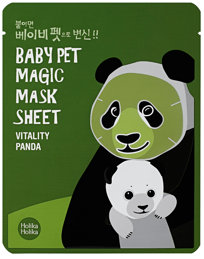 Holika Holika - Baby Pet Magic Mask Sheet Panda 22 ml