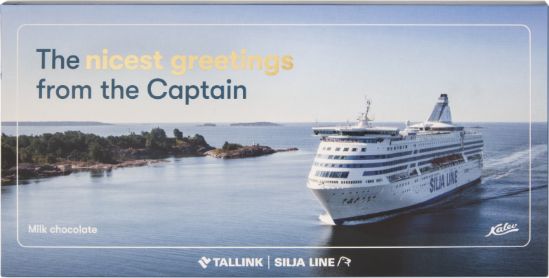 Tallink/ Silja Line - Ship's Milk Chocolate 300 g