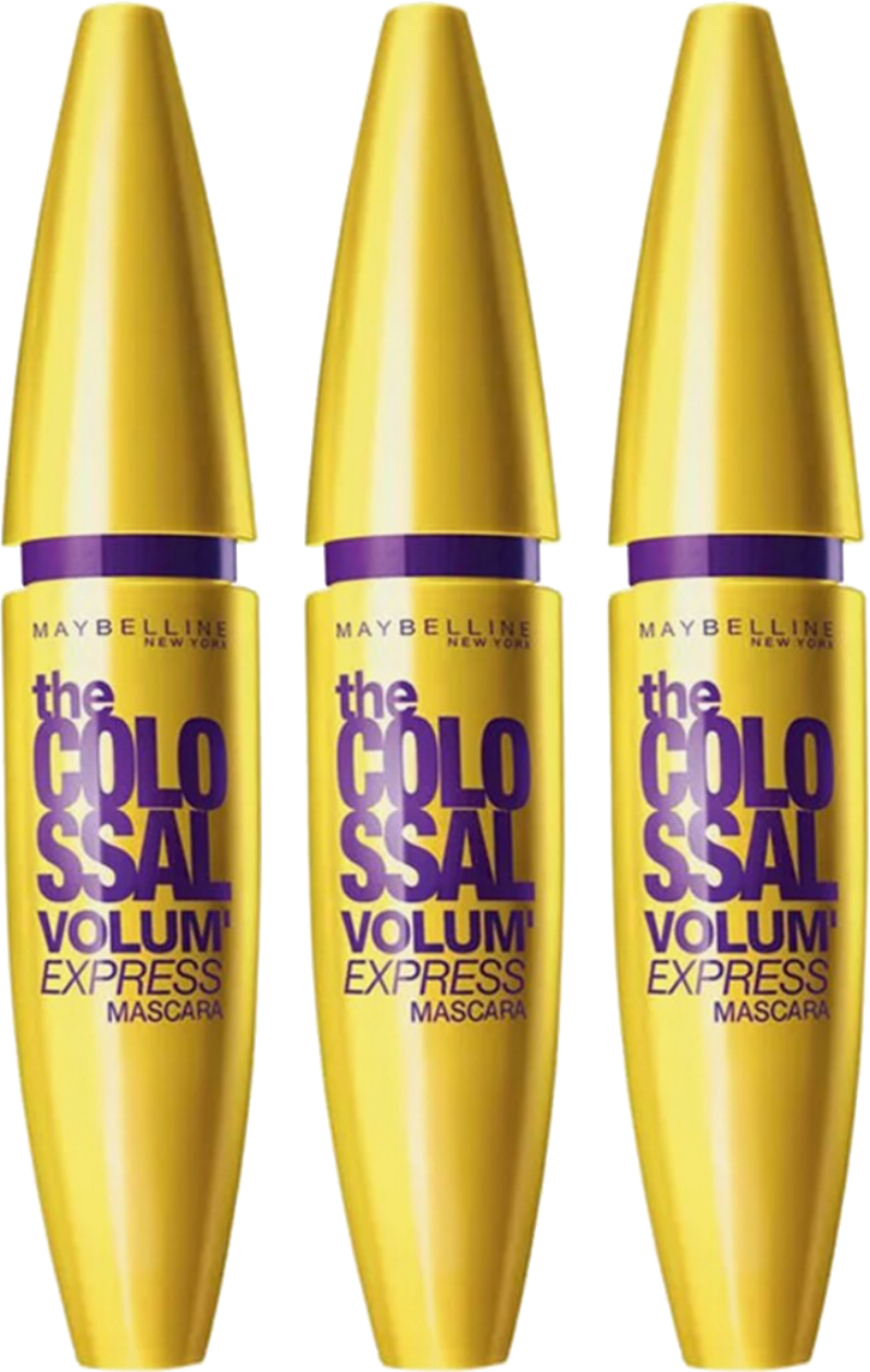 Maybelline - Volum Express Colossal Trio Mascara (2+1 Free)