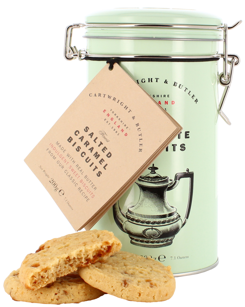 Cartwright Butler Salted Caramel Biscuits In Tin 0 G