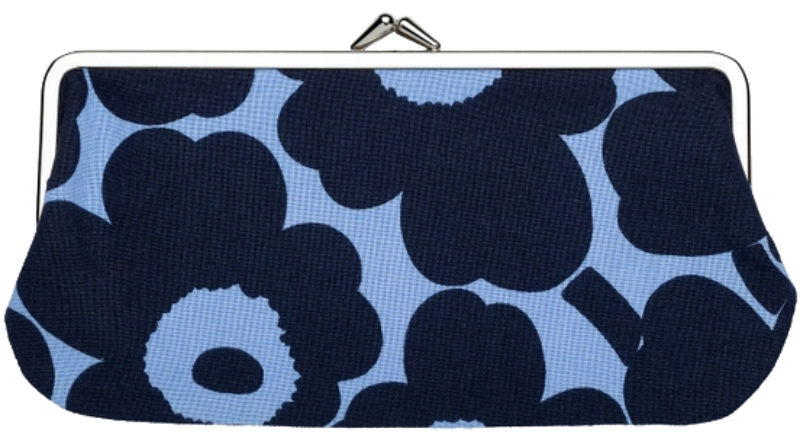 Marimekko - Marimekko Purse Light Blue, Dark Blue - 6411254788752